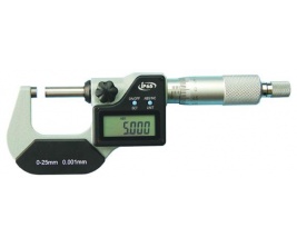 Mikrometr elektroniczny zewnętrzny IP65 0-25 mm 0,001 mm HOGETEX