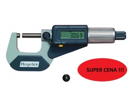 Mikrometr elektroniczny zewnętrzny 0-25 mm 0,001 mm HOGETEX